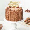 Luscious Double Chocolate Birthday Cake (600 gm) Online