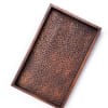 Buy Mango Wood Hammered Tray - Single Piece