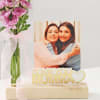 Gift Mauve Memories Personalized Photo Stand For Mom