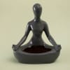 Buy Meditative Woman Resin Planter - Without Plant