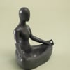 Shop Meditative Woman Resin Planter - Without Plant