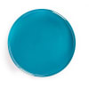 Shop Metal Tray - Round - Solid Blue - Single Piece