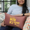 Gift Mom Ki Maya Rectangular Velvet Cushion
