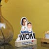 Gift Mom Of Boy Personalized Caricature Stand