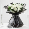 Gift Monochrome Magic Rose Bouquet