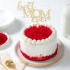 Mother's Day Velvet Delight Mini Cake( 300 Gm) Online