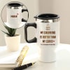 My Girlfriend Is Hotter - Personalized Travel Mug Online