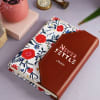 Gift Never Settle Personalized Leather Diary