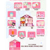 Shop Newborn Baby Dollhouse Gift Set - Pink