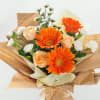 Buy Orange Charm Multi-Flowers Bouquet