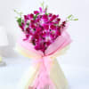 Gift Orchids Bouquet With Assorted Chocolates