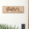 Buy Our Home - Personalized Wooden Name Plate