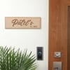 Our Home - Personalized Wooden Name Plate Online