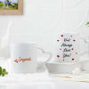 Buy Owl Always Love You Personalized Heart Handle Mug - Set Of 2