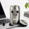 Gift Panda Personalized Silver Coke Can