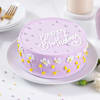 Pastel Purple Floral Cake Online