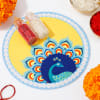 Peacock Elegance Tikka Thali Set For Bhai Dooj
