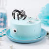 Gift Pearly Blue Cream Cake