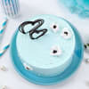 Buy Pearly Blue Cream Cake