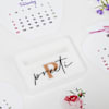 Gift Personalized Acrylic Flower Vase Calendar