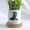 Gift Personalized Bamboo Plant With Planter