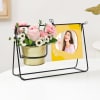 Gift Personalized Birthday Celebration Swinging Metal Planter