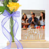 Gift Personalized Blooms And Treat Birthday Combo