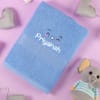 Personalized Blue Bath Towel for Kids Online