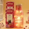 Personalized Bottle & Chocolate Set Online
