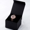 Shop Personalized Brown Embellished Wristwatch