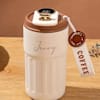 Personalized Brown Insulated Steel Flask