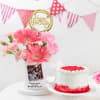 Personalized Burst Of Pink Birthday Combo Online