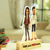 Gift Personalized Caricature with Wooden Stand for Friends