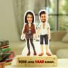 Personalized Caricature with Wooden Stand for Friends Online