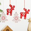 Buy Personalized Cheerful Christmas Ornaments Hamper