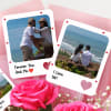 Buy Personalized Couple Magnets And Floral Delights