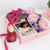 Personalized Cuddle And Roses Deluxe Gift Set Online