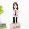 Gift Personalized Future Doctor Caricature For Girls