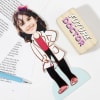 Buy Personalized Future Doctor Caricature For Girls