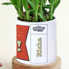 Buy Personalized I Am Groot Planter With Bamboo Plant