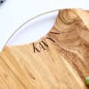 Gift Personalized Kitchen Wooden Chopping Board Cum Serving Platter