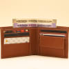 Buy Personalized Leather Wallet For Men - Tan