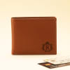 Personalized Leather Wallet For Men - Tan Online