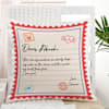 Gift Personalized Letter Of Love Cushion