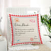 Personalized Letter Of Love Cushion Online