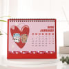 Gift Personalized Love-Theme 2025 Calendar