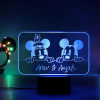 Personalized Mickey N Minnie LED Lamp Online