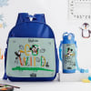 Personalized Playful Mickey Backpack And Bottle Combo Online