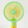 Shop Personalized Portable Hand Fan - Green And Yellow