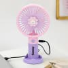 Buy Personalized Portable Hand Fan - Purple